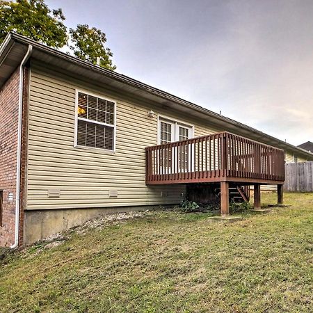 Branson Home With Deck Walk To The Strip And Creek! Exterior photo